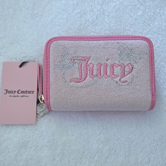 Juicy Couture Handbags - ✨️HP✨️ Juicy🍊 Couture "Wing It" Double✌️ Medium Zip Around Wallet - NWT